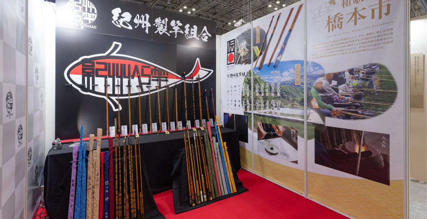 釣りフェスティバル 完成ブース